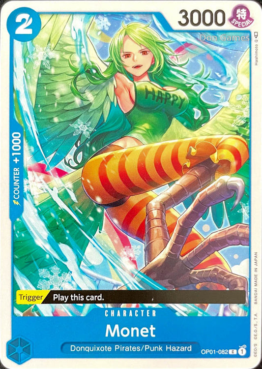 OP01-082 Monet Character Card