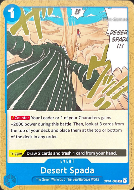 OP01-088 Desert Spada Event Card