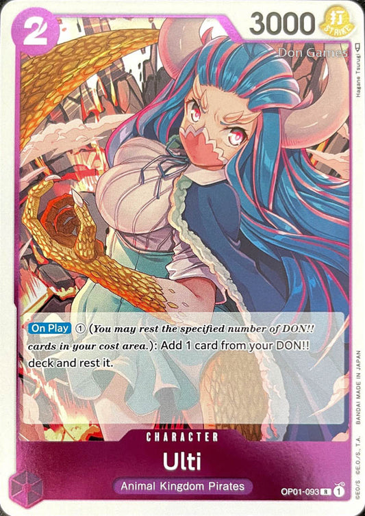 OP01-093 Ulti Character Card