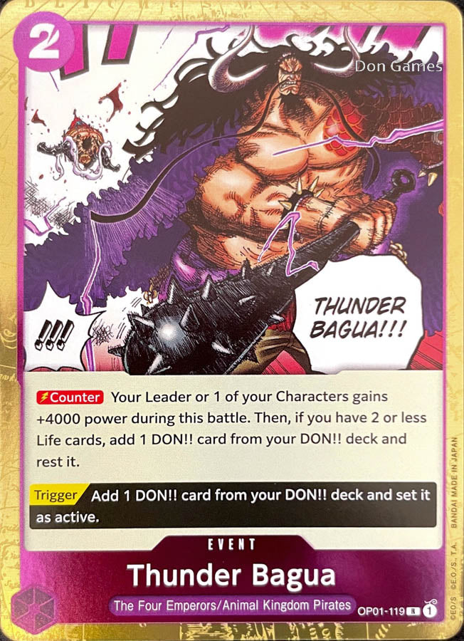 OP01-119 Thunder Bagua Event Card