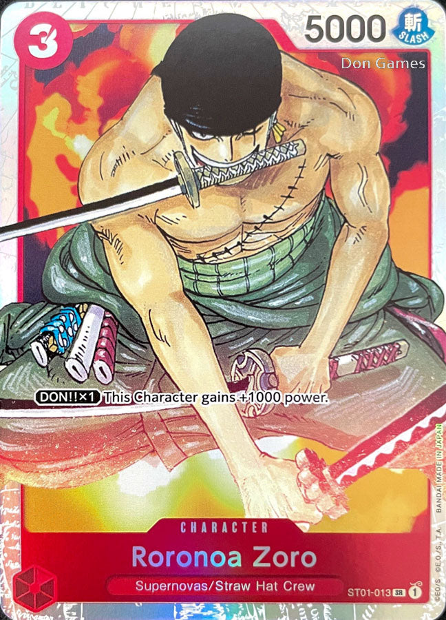 ST01-013 Roronoa Zoro Character Card