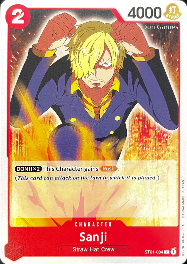 ST01-004 Sanji Character Card