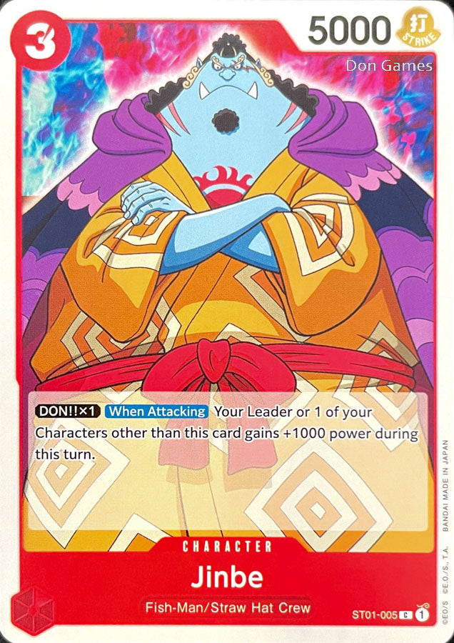 ST01-005 Jinbe Character Card