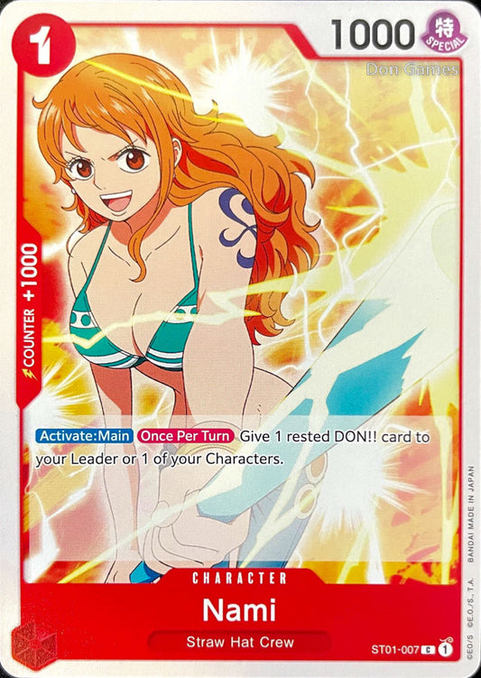 ST01-007 Nami Character Card