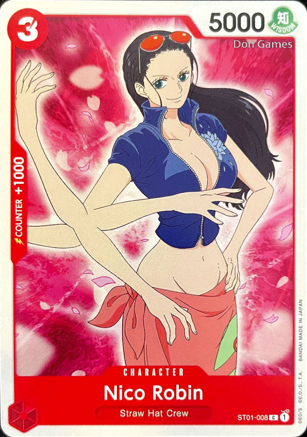 ST01-008 Nico Robin Character Card