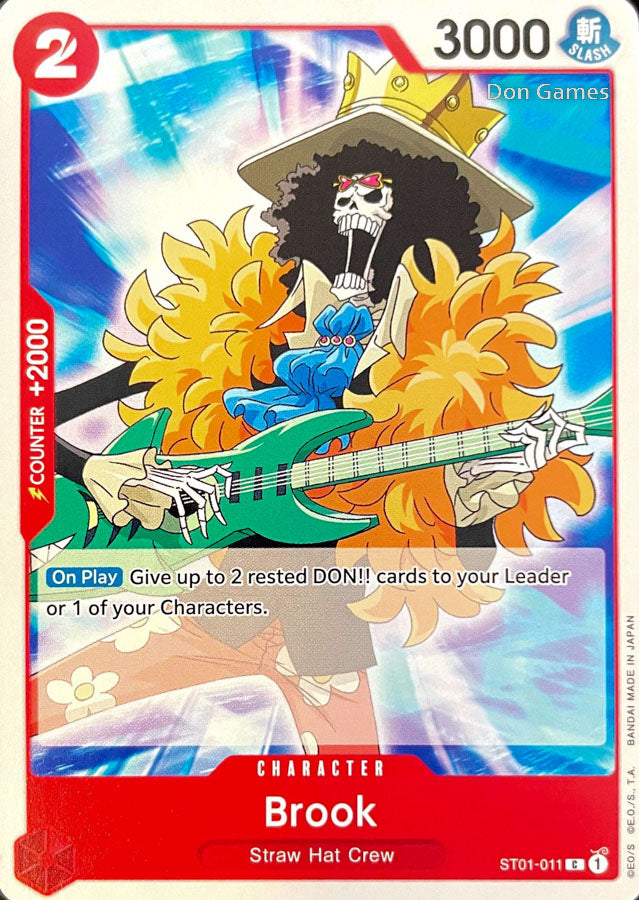 Brook Red Card ST01-011 Brook Character Card – Don Games