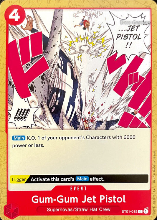 ST01-015 Gum-Gum Jet Pistol Event Card