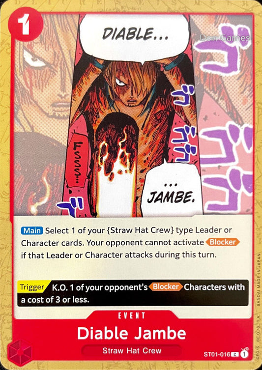 ST01-016 Diable Jambe Event Card