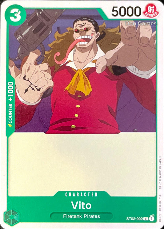 ST02-002 Vito Character Card