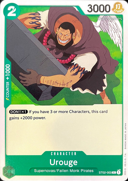 ST02-003 Urouge Character Card