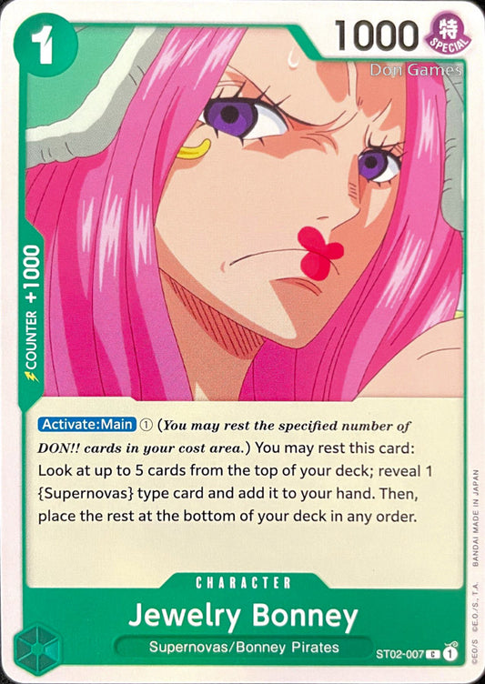 ST02-007 Jewelry Bonney Character Card