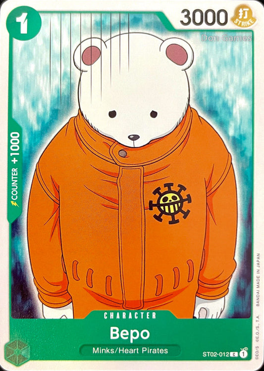 ST02-012 Bepo Character Card