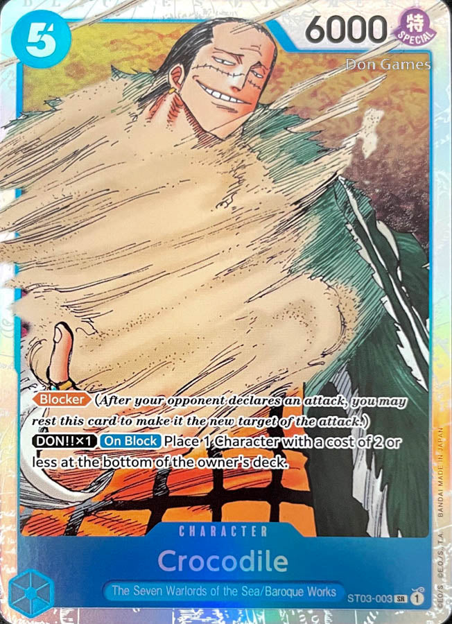 ST03-003 Crocodile Character Card