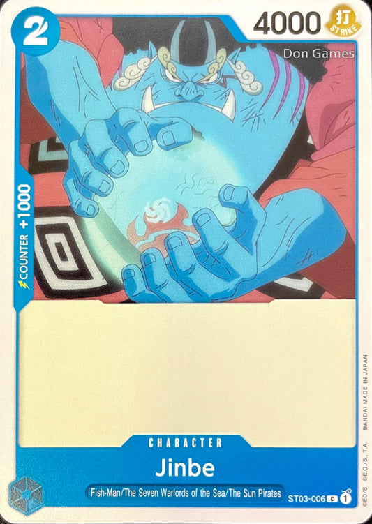 ST03-006 Jinbe Character Card