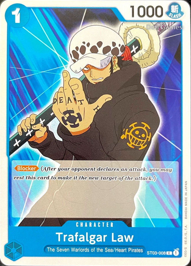 ST03-008 Trafalgar Law Character Card