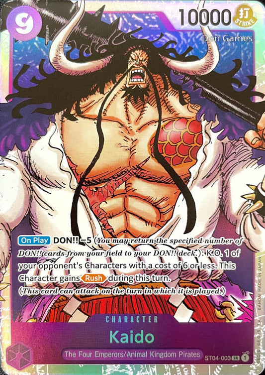 ST04-003 Kaido Character Card