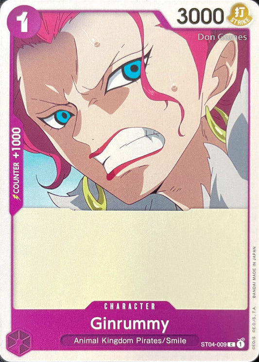 ST04-009 Ginrummy Character Card