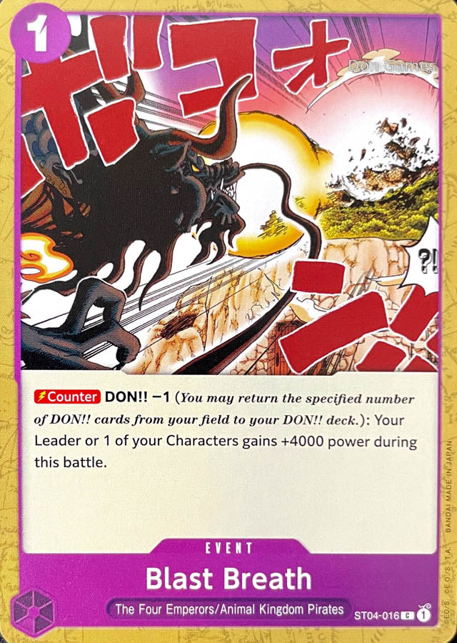 ST04-016 Blast Breath Event Card