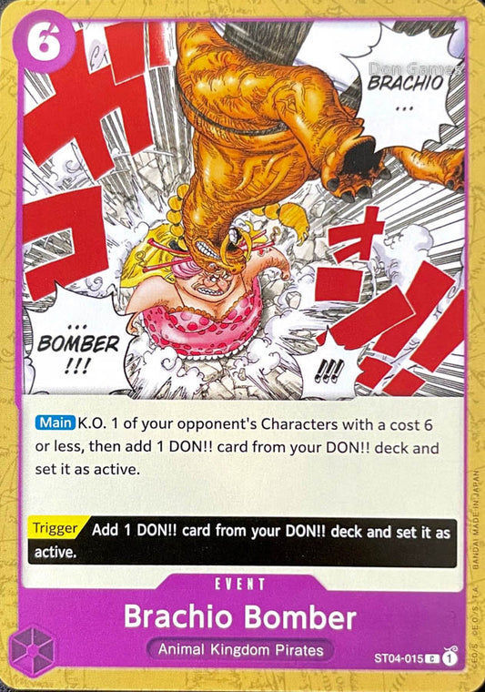 ST04-015 Brachio Bomber Event Card