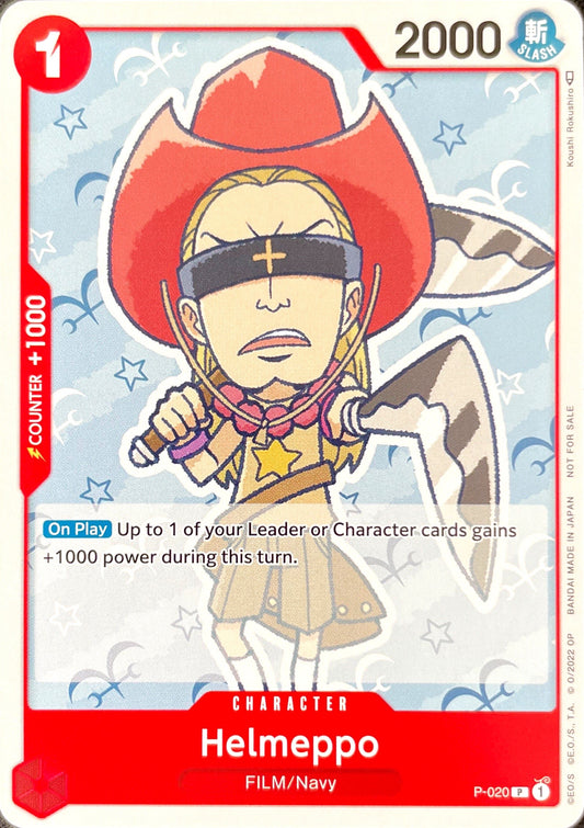 P-020 Helmeppo Character Card Promo