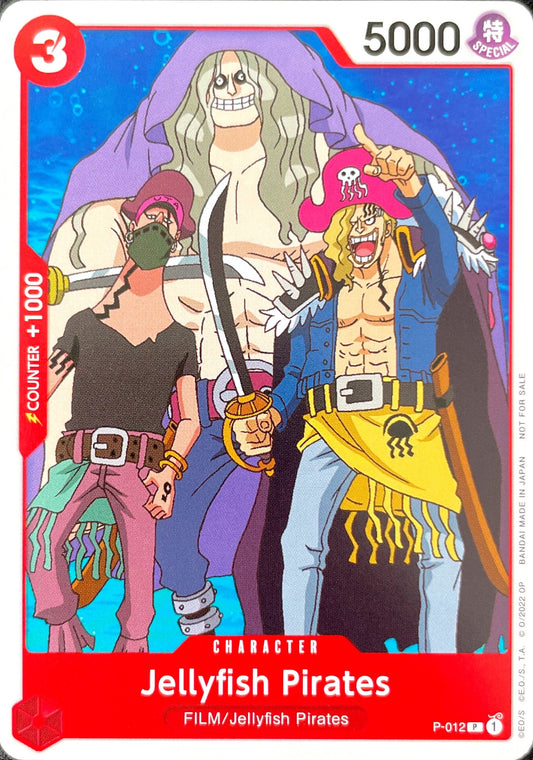 P-012 Jellyfish Pirates Character Card