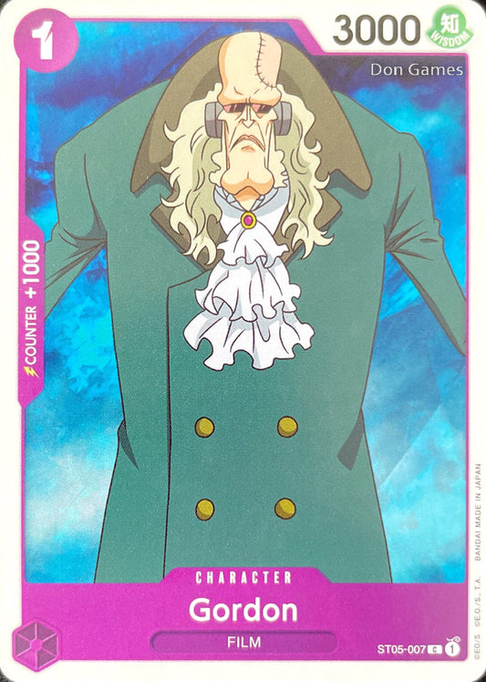 ST05-007 Gordon Character Card