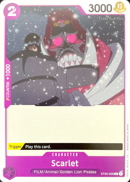 ST05-009 Scarlet Character Card
