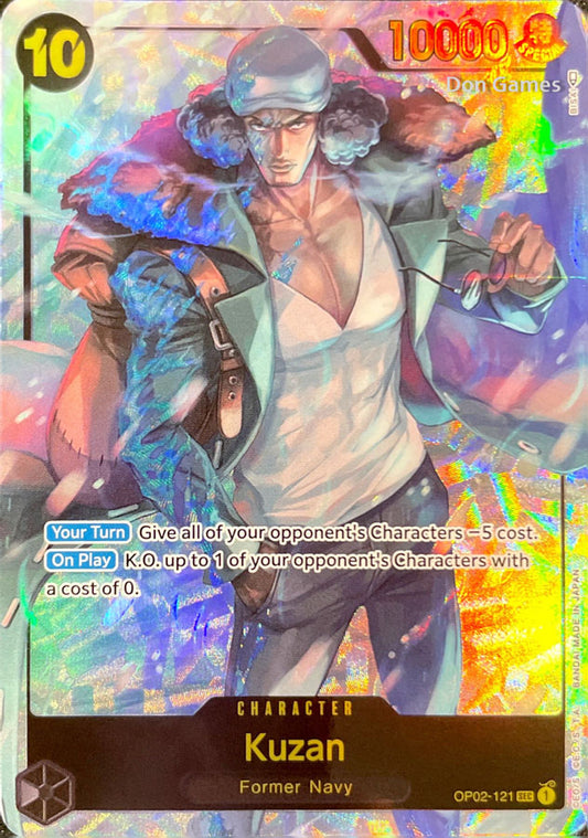 OP02-121 Kuzan Character Card Alternate Art