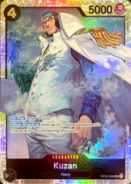 OP02-096 Kuzan Character Card