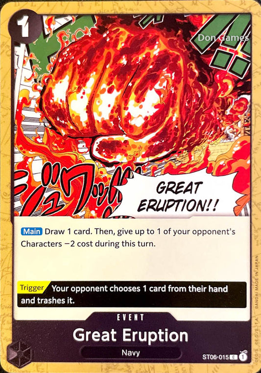 ST06-015 Great Eruption Event Card