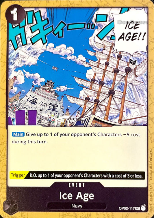OP02-117 Ice Age Event Card