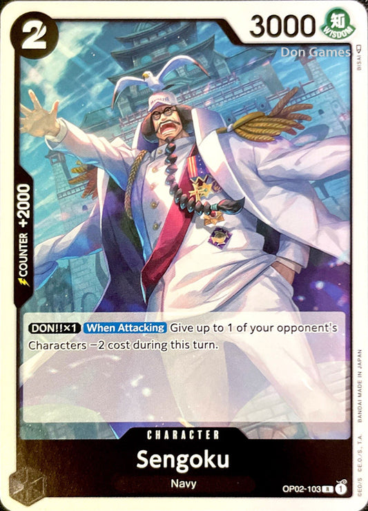 OP02-103 Sengoku Character Card