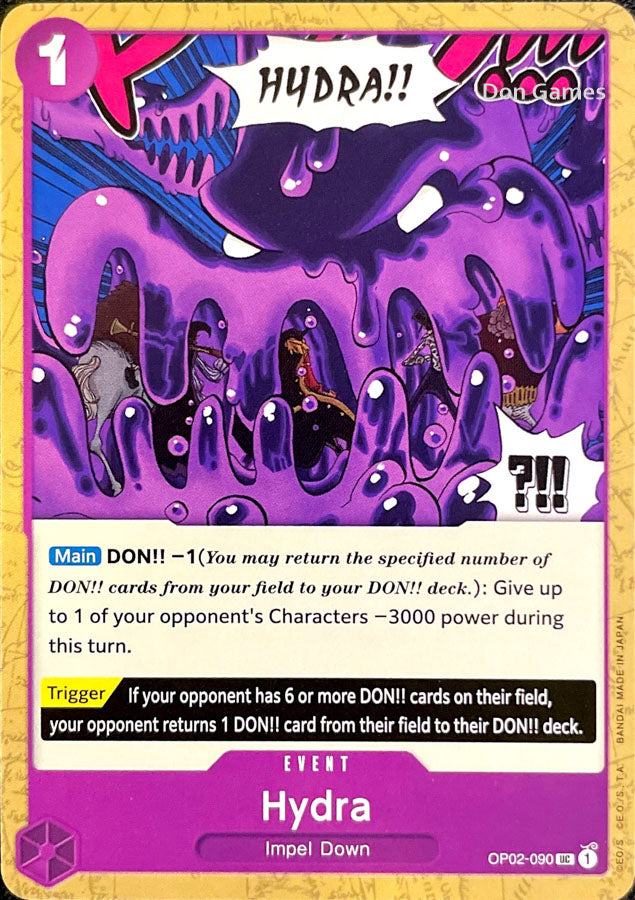 OP02-090 Hydra Event Card