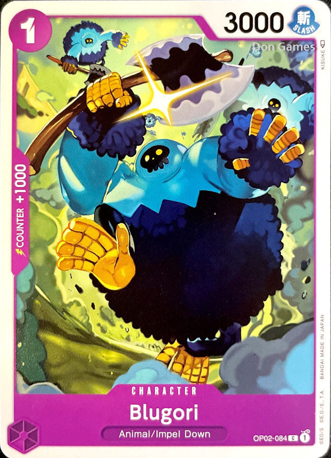 OP02-084 Blugori Character Card