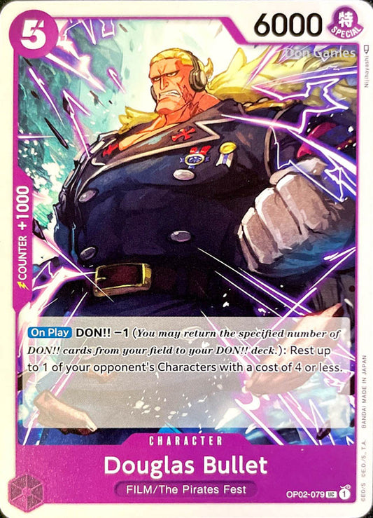 OP02-079 Douglas Bullet Character Card