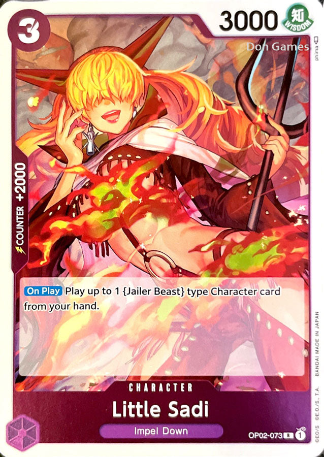 OP02-073 Little Sadi Character Card