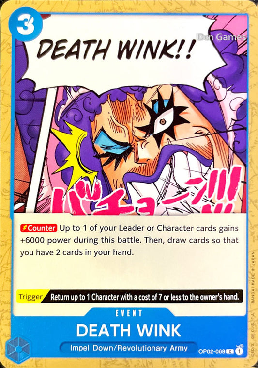 OP02-069 Death Wink Event Card