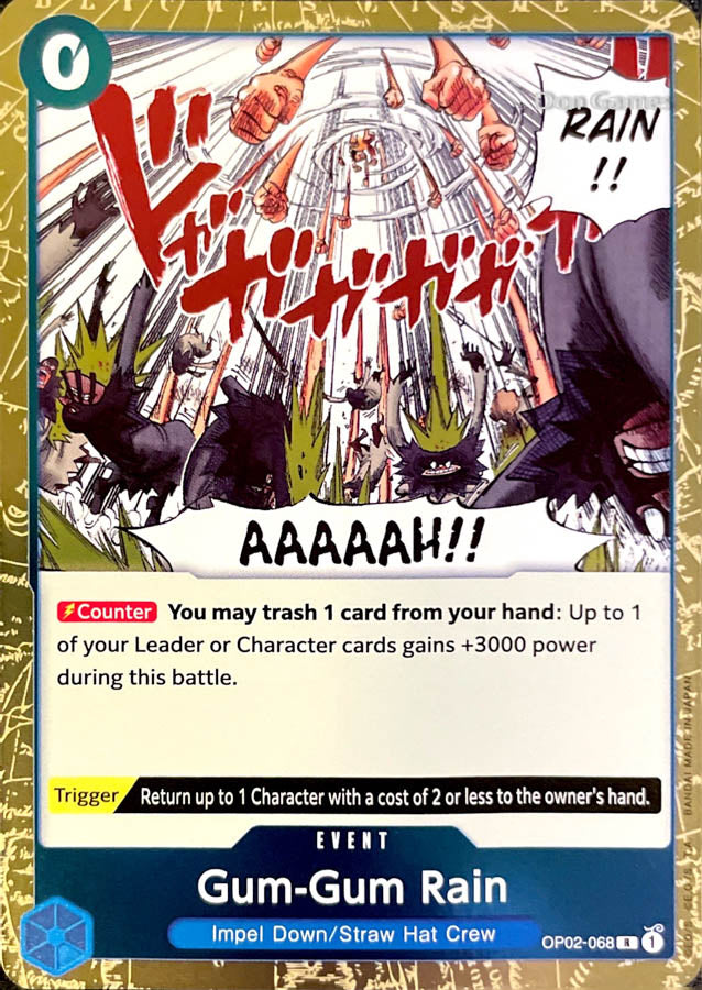 OP02-068 Gum Gum Rain Event Card