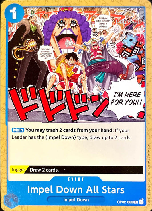 OP02-066 Impel Down All Stars Event Card