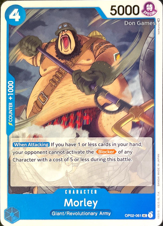 OP02-061 Morley Character Card