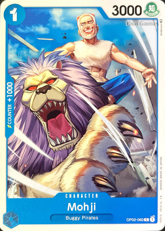 OP02-060 Mohji Character Card