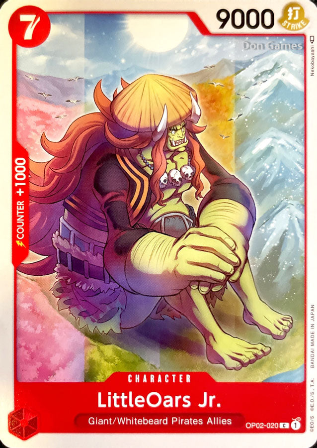 OP02-020 Little Oars Jr. Character Card