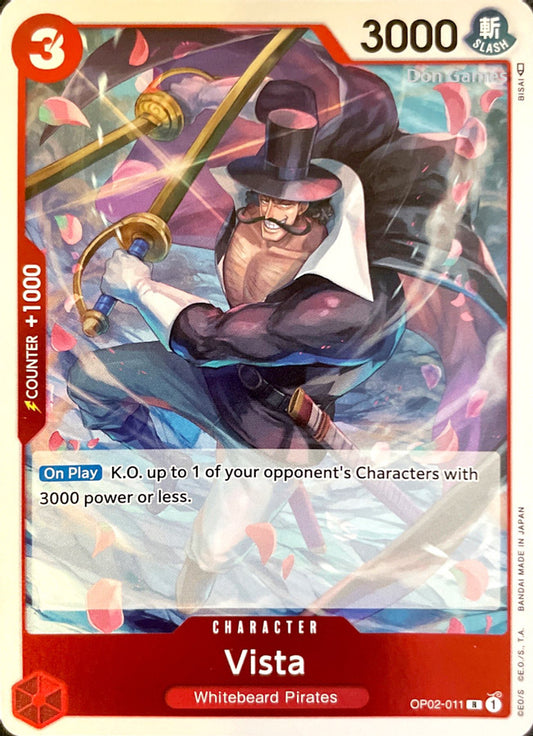 OP02-011 Vista Character Card