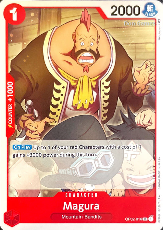 OP02-016 Magura Character Card
