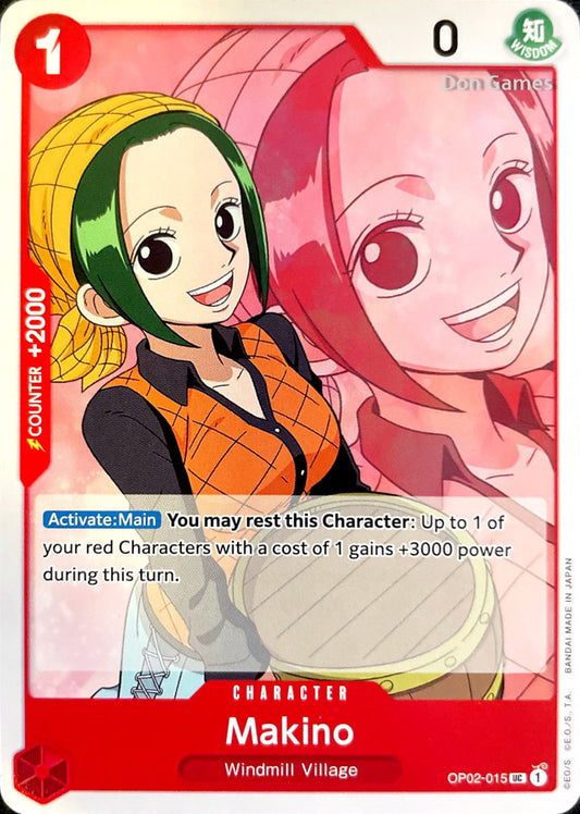 OP02-015 Makino Character Card