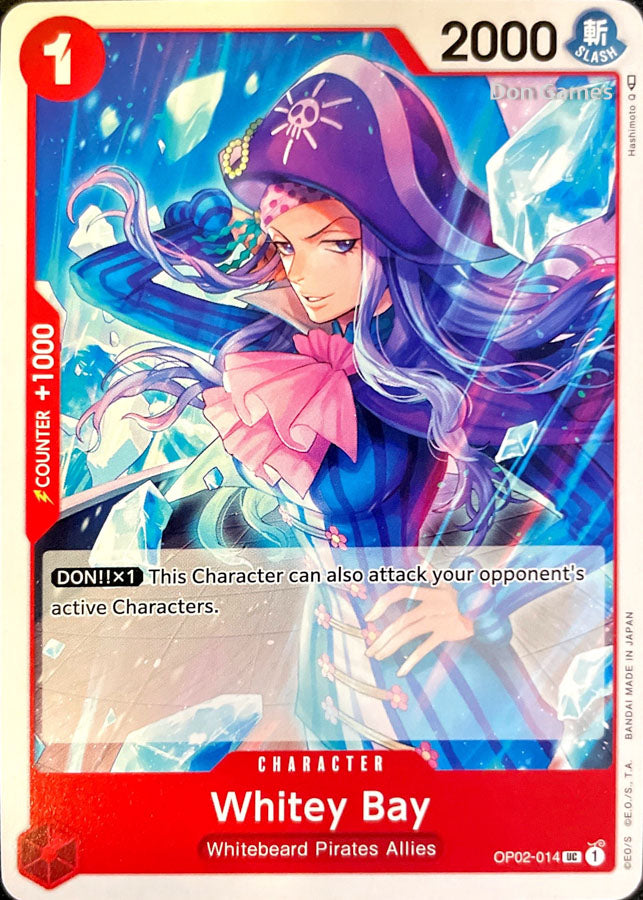 OP02-014 Whitey Bay Character Card