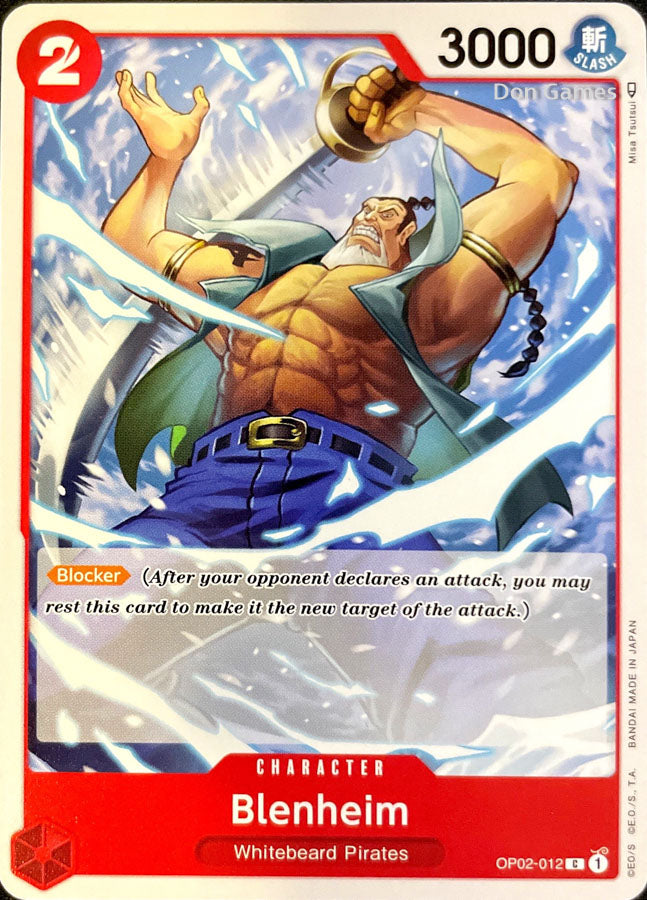 OP02-012 Blenheim Character Card