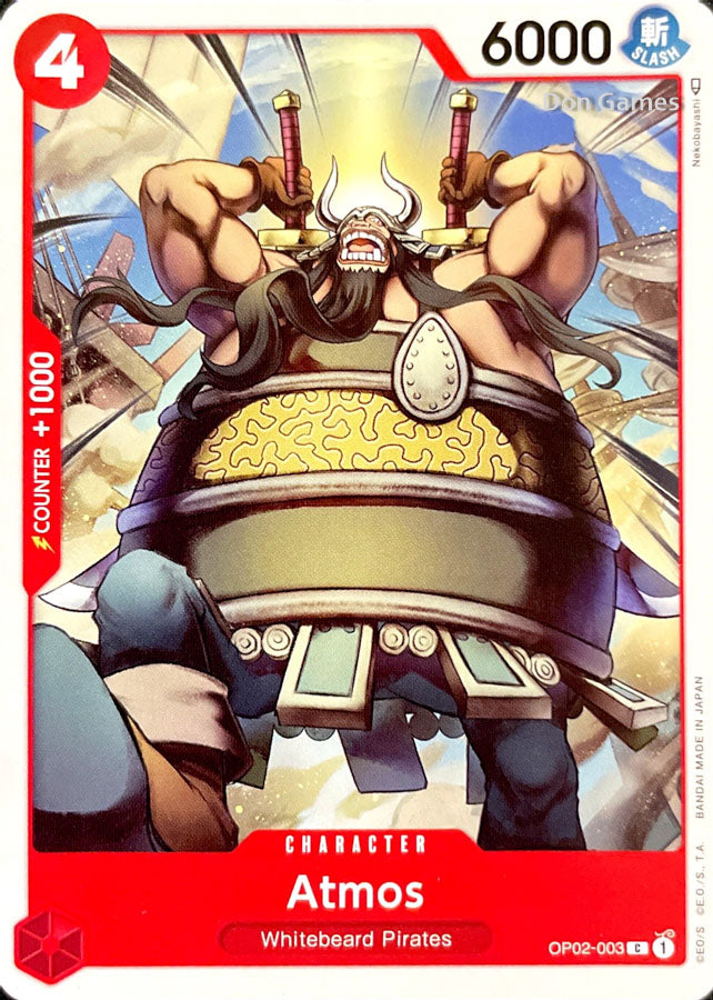 OP02-003 Atmos Character Card